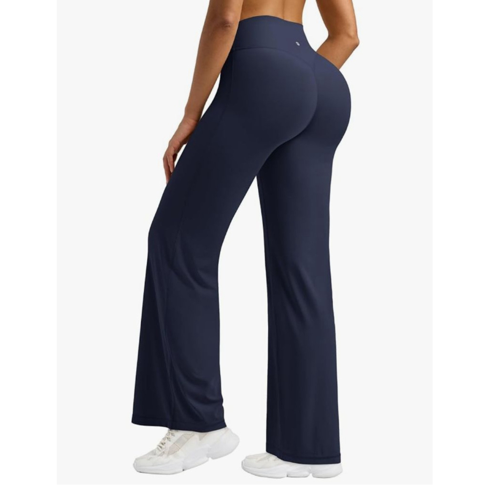 Women's Navy Blue Straight Leg Pants XXL - Picture 1 of 11